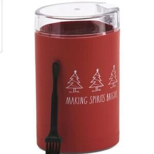 Rae Dunn Red Electric coffee grinder